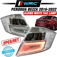 Perodua Bezza 2016 - 2022 Albino White Tail Lamp Lampu Putih 白色 Bezza 1.3