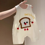 Baby Onesie Sleeveless Romper Romper Baby Boy A Class Onesie 4.5
