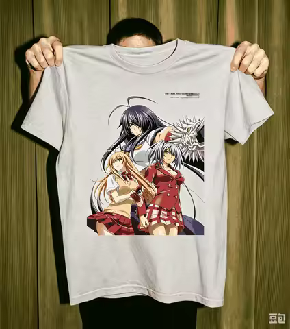Ikki Tousen Anime Lover Oversized Unisex Streetwear Trendy Cotton T-shirt New Model Fashion Hip Hop