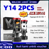 Y14 Y15 2PCS Mini Car Led Projector Y14 H4 Car Led Light/