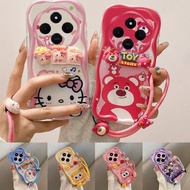 Casing POCO C75 Kartun boneka silikon lembut Phone casing