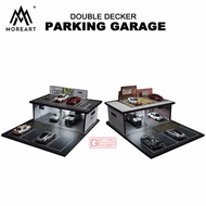 MoreArt 1/64 Double-Decker Parking Diorama