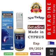 Betadine Sore Throat Spray 50Ml Throat Throat Medicine