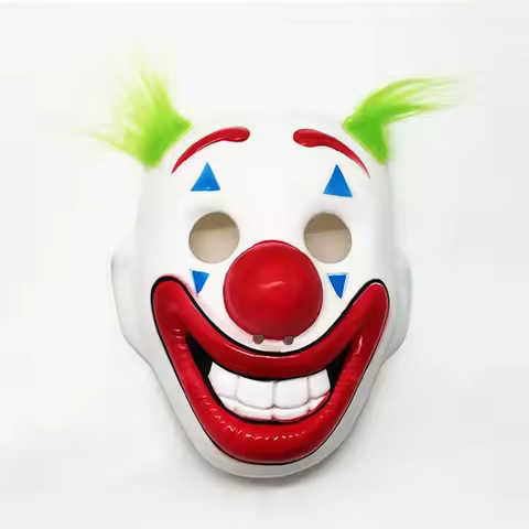 Joker Clown Mask Arthur Fleck Joaquin Phoenix Halloween Joker Movie Mask Christmas Costume Accessori