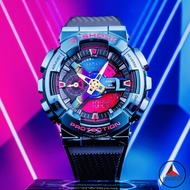 【READY STOCK】Casio G-Shock GM-110SN-2A BEARBRICK Black Resin Band AutoLight Analog-Digital Men Sport