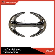 Authentic H HINO MEGA 75311-E0015G Logo Silver For Symbol Sign Plate Anchor Genuine Parts