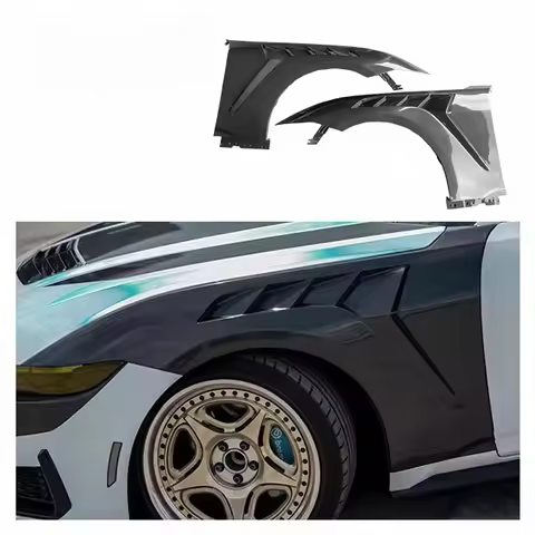 Carbon GTD For Ford Mustang 2024 Body Kit Carbon Fiber GTD Style Side