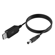 USB to 9V Adapter - DC 5V to DC 9V Step Up Cable Cord with DC Jack 5.5 x 2.1mm for Fan, Table Lamp, 