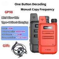 9800mAH Walkie Talkie 5KM With Headphones Type-C Direct Charging 30W High Power
