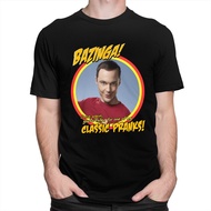 The Big Bang Theory Sheldon Cooper Tv Series Bazinga Printed T-Shirt. 909562
