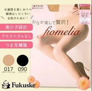 日本FUKUSKE福助fiomelia壓力提臀素肌感美膚絲襪（包平郵）