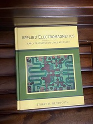 【二手】Applied Electromagnetics 電磁學原文書9780470042571