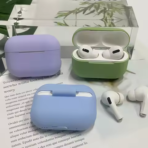 Solid Silicone Case For Apple Airpods Pro 2 Generation Earphone Case For Airpods Pro2 Air Pods pro 2