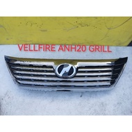 TOYOTA VELLFIRE ANH20 FRONT GRILL SARUNG