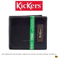 KICKERS Brand Men’s Leather Short Wallet ( 1KDXB-M-53199 )