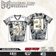 Luffy Gear 5 One Piece Oversize Jersey | Full Print Jersey with the Best Quality