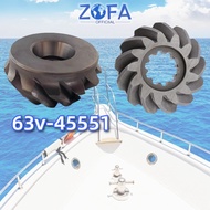 MESIN Yamaha Pinion Gear Outboard Engine 63v-45551-00 Heart Gear Outboard Engine