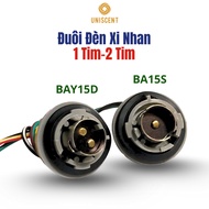 1-piece Turn Signal Lamp Holder (1156/ BA15S)/ 2-piece Brake Lamp Holder (1157/ BAY15D) - Good Quali