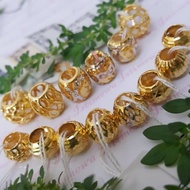ISTIMEWA 916 Gold PDR Beads Pendants* Loket Manik PDR Emas 916