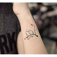 Bird wings tattoo 10x6cm