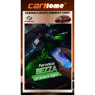 PERODUA Bezza Lampu Ambient 19 dalam 1 / Ambient Light Dashboard Armrest Footwell Storage Handle Lam