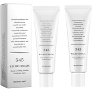 345 Soothing Cream, 345 Barrier Cream Daily Facial Moisturizer, Acne Care, Soothing Repairing Moistu