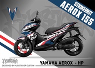 Hugsticker สติ๊กเกอร์ติดรถ สติ๊กเกอร์ Aerox 155 ลาย HP