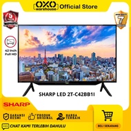 SHARP LED TV 42 Inch FHD 2T-C42BD1i Digital Garansi Resmi