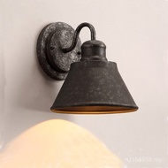 Waterproof Retro Aisle Wall Lamp American Country Mirror Front Bedside Wall Lamp Iron loft Bedroom E
