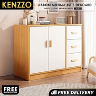 Free installation!🆕 KENZZO: Lisbon E1 Grade Multi-Purpose sideboard cabinet/storage cabinet/chest dr