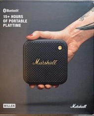 Marshall Willen Wireless Portable Speaker  (Black)