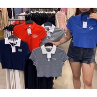 HM COLLAR CROP T-SHIRT Original STORE
