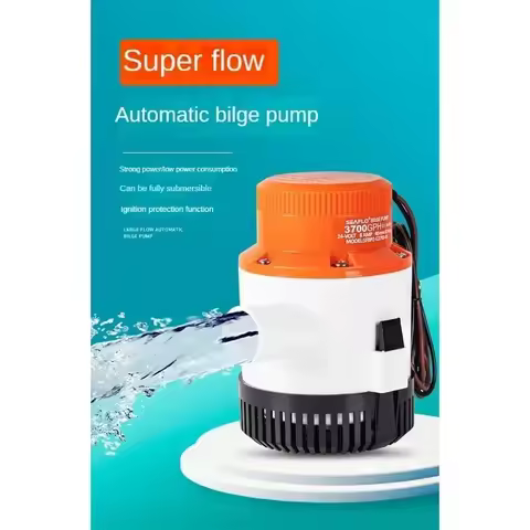 5 meters lift bilge pump 12V 24 volt electric pump, suitable for boats, seaplanes, cars, yachts, yac