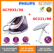 Philips GC7933/36 PerfectCare Compact Plus Steam generator iron (GC7933) / Philips PSG6024/30 1.8L 6