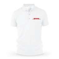 DHL EXPRESS T Shirt Cotton Polo T-Shirt Tshirt Tee Embroidery Unisex Collar Casual Uniform Fashion，