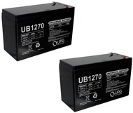 PS-1290 12V 9AH SLA Wheelchair Battery F1 Terminal - 2 Pack