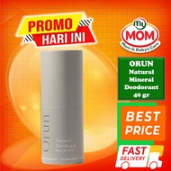 Orun natural Mineral Deodorant 40g - Made With Mineral Salt - Deodorant - MYMOM