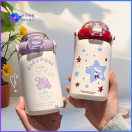 Kids Insulated Stainless Steel Water Bottle with Straw, 304 Steel