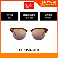 Ray-Ban Clubmaster True RB3016F 1365G9 Men Full Fitting Design Sunglasses Size 55mm