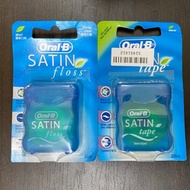 Oral-B Satin Dental Tape/ Floss Mint (25m / 50m)