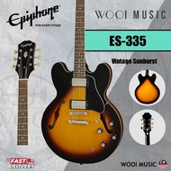 Epiphone ES-335 Semi Hollow Body Electric Guitar - ES335 - Vintage Sunburst