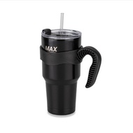 Kitchen Art Max Thermal Insulation Straw Cup Tumbler 900ml (Black)
