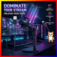 Gaming microphone Condenser Microphone USB Microphone 麦克风microphone pc mic gaming streamer recording