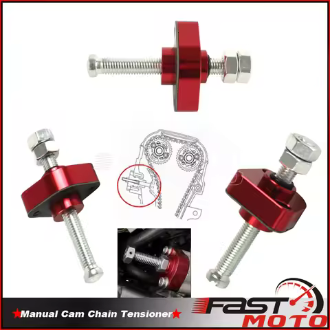 Red Motorcycle Manual Cam Chain Tensioner CNC Aluminum for Honda CBR600F CBR600F2 CBR 600 F1 F2 Hurr