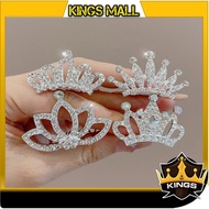 Kings - F5951 Children's Crown Tiara Headband Korean Fashion Women's Crown Headband/ Teenage Crown H