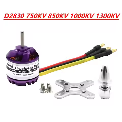D2830 2830 750KV 850KV 1000KV 1300KV Brushless Motor For Rc Multicopter Drone Helicoter Airplane