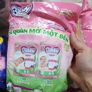 Combo of 36 odd pieces of diaper pants with one side open, size NB 0-4 months