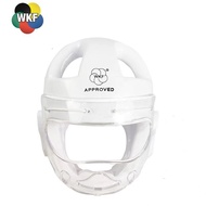 WKF karate helmet White Red Blue Karate Head guard Helmet