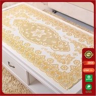 Gold Square Guest Table Cloth Vintage Rectangular Table Cloth Imported Printed Material Waterproof 4