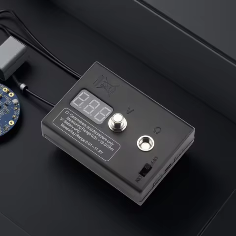 Ohm Resistance Meter LED Screen Display Resistance Tester Heatsink Resistance Tester 0.01～19.9Ω Resi